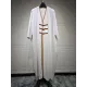 Contrast Color Muslim Split-Joint Loose V-neck Muslim Abaya Cover-Ups Tops Contrast Color Muslim Split-Joint Loose V-neck Muslim Abaya Cover-Ups Tops
