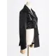 Asymmetric Solid Color Split-Joint Zipper Irregularity Long Sleeves Notched Collar Outerwear Blazer Asymmetric Solid Color Split-Joint Zipper Irregularity Long Sleeves Notched Collar Outerwear Blazer
