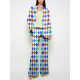 Long Sleeves Loose Buttoned Pockets Printed Shoulder Pad Notched Collar Blazer Jackets&Coats Outerwear Long Sleeves Loose Buttoned Pockets Printed Shoulder Pad Notched Collar Blazer Jackets&Coats Outerwear