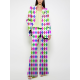 Long Sleeves Loose Buttoned Pockets Printed Shoulder Pad Notched Collar Blazer Jackets&Coats Outerwear Long Sleeves Loose Buttoned Pockets Printed Shoulder Pad Notched Collar Blazer Jackets&Coats Outerwear