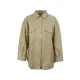 Buttoned Pockets Long Sleeves Loose Lapel Outerwear Jackets Buttoned Pockets Long Sleeves Loose Lapel Outerwear Jackets