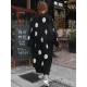 Loose Polka-dot Printed Long Cover-up Loose Polka-dot Printed Long Cover-up