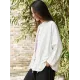 National Button Retro Linen Cover-up National Button Retro Linen Cover-up