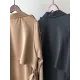 Khaki&Black Vintage Notched Collar Thin Trench Coat Khaki&Black Vintage Notched Collar Thin Trench Coat