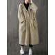 Original Solid Hooded Trench Coats Original Solid Hooded Trench Coats
