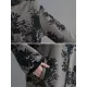 Artistic Retro Loose Floral Printed Hooded Long Sleeves Outwear Artistic Retro Loose Floral Printed Hooded Long Sleeves Outwear