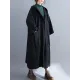 Loose Hooded Trench Long Coat Loose Hooded Trench Long Coat