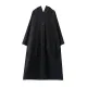 Loose Hooded Trench Long Coat Loose Hooded Trench Long Coat
