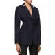 Original Long Sleeves Loose Solid Color Deep V-Neck Outerwear Blazer Original Long Sleeves Loose Solid Color Deep V-Neck Outerwear Blazer