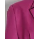 Original Long Sleeves Loose Solid Color Deep V-Neck Outerwear Blazer Original Long Sleeves Loose Solid Color Deep V-Neck Outerwear Blazer