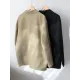 Loose Solid Color Casual Blazer Outwear Loose Solid Color Casual Blazer Outwear