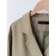 Loose Solid Color Casual Blazer Outwear Loose Solid Color Casual Blazer Outwear