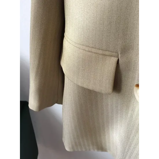 Loose Solid Color Casual Blazer Outwear Loose Solid Color Casual Blazer Outwear