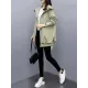 Casual Loose 4 Colors Pleated Zipper Hooded Long Sleeves Outwear Casual Loose 4 Colors Pleated Zipper Hooded Long Sleeves Outwear