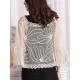 Gauze See-Through Plus Size Sleeveless V-Neck Outerwear Gauze See-Through Plus Size Sleeveless V-Neck Outerwear