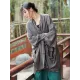 Vintage Batwing Sleeves Split-Joint Solid Color Outerwear Vintage Batwing Sleeves Split-Joint Solid Color Outerwear