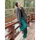 Vintage Batwing Sleeves Split-Joint Solid Color Outerwear Vintage Batwing Sleeves Split-Joint Solid Color Outerwear