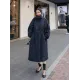 Solid Color Loose Elastic Waist Long Outwear Solid Color Loose Elastic Waist Long Outwear