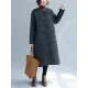 Original Solid Warm Thin Coat Original Solid Warm Thin Coat