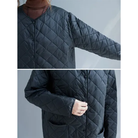 Original Solid Warm Thin Coat Original Solid Warm Thin Coat