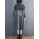 Artistic Retro Denim Long Sleeves Loose Tied Split-Joint Trench Outerwear Artistic Retro Denim Long Sleeves Loose Tied Split-Joint Trench Outerwear