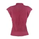 Casual Cap Sleeve Solid Color High-Neck Sweater Tops Pullovers Casual Cap Sleeve Solid Color High-Neck Sweater Tops Pullovers
