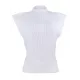 Casual Cap Sleeve Solid Color High-Neck Sweater Tops Pullovers Casual Cap Sleeve Solid Color High-Neck Sweater Tops Pullovers