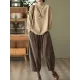Vintage Long Sleeves Loose Solid Color High-Neck Sweater Tops Vintage Long Sleeves Loose Solid Color High-Neck Sweater Tops