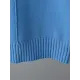 Casual Solid Long Sleeves High-Neck Sweater Tops & Drawstring Wide Leg Pants Suits Casual Solid Long Sleeves High-Neck Sweater Tops & Drawstring Wide Leg Pants Suits