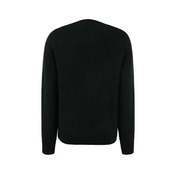 Casual Long Sleeves Solid Color Round-Neck Sweater Tops Casual Long Sleeves Solid Color Round-Neck Sweater Tops