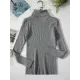 Simple Skinny Solid Color High-Neck Sweater Tops Simple Skinny Solid Color High-Neck Sweater Tops