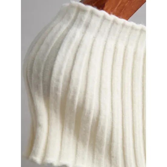 Solid Color Short Sleeves Skinny Boat Neck Sweater Pullovers Knitwear Solid Color Short Sleeves Skinny Boat Neck Sweater Pullovers Knitwear