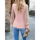 Sequined Split-Joint Bishop Sleeve Long Sleeves High-Neck Sweater Tops Pullovers Sequined Split-Joint Bishop Sleeve Long Sleeves High-Neck Sweater Tops Pullovers