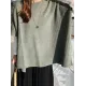 Casual Loose Split-Side Round-Neck Sweater Tops Casual Loose Split-Side Round-Neck Sweater Tops