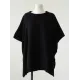 Casual Loose Split-Side Round-Neck Sweater Tops Casual Loose Split-Side Round-Neck Sweater Tops