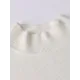 Buttoned Split-Joint Long Sleeves High-Neck Sweater Tops Buttoned Split-Joint Long Sleeves High-Neck Sweater Tops