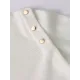 Buttoned Split-Joint Long Sleeves High-Neck Sweater Tops Buttoned Split-Joint Long Sleeves High-Neck Sweater Tops