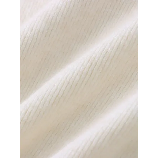 Buttoned Split-Joint Long Sleeves High-Neck Sweater Tops Buttoned Split-Joint Long Sleeves High-Neck Sweater Tops
