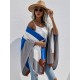 Original Creation Contrast Color Striped Sweater Tops Cardigan Coats Original Creation Contrast Color Striped Sweater Tops Cardigan Coats