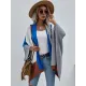 Original Creation Contrast Color Striped Sweater Tops Cardigan Coats Original Creation Contrast Color Striped Sweater Tops Cardigan Coats