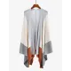 Original Creation Contrast Color Striped Sweater Tops Cardigan Coats Original Creation Contrast Color Striped Sweater Tops Cardigan Coats
