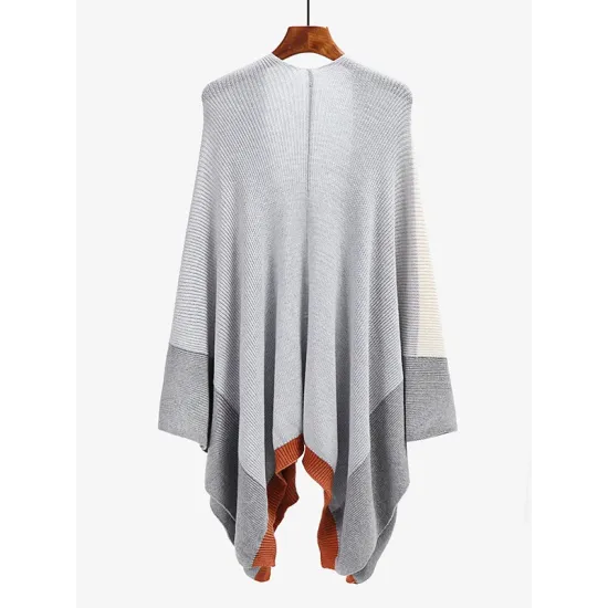 Original Creation Contrast Color Striped Sweater Tops Cardigan Coats Original Creation Contrast Color Striped Sweater Tops Cardigan Coats