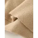 Simple Skinny Long Sleeves Solid Color High-Neck Pullovers