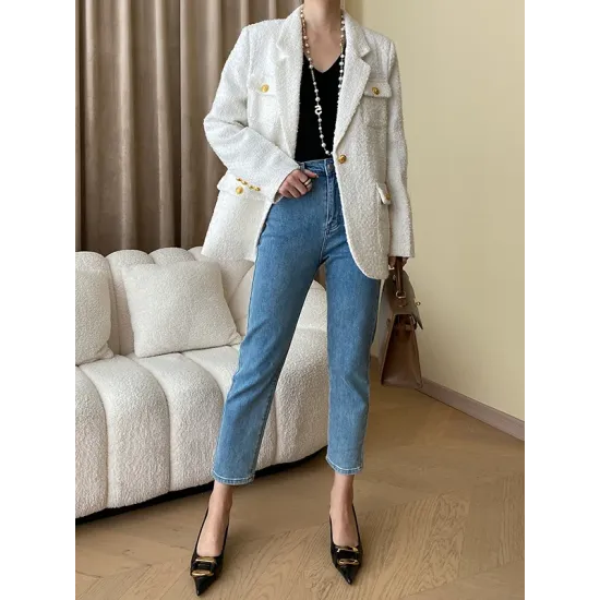 Solid Color Long Sleeves Skinny V-Neck Sweater Pullovers Knitwear Solid Color Long Sleeves Skinny V-Neck Sweater Pullovers Knitwear