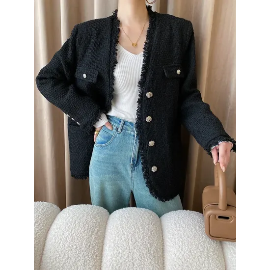 Solid Color Long Sleeves Skinny V-Neck Sweater Pullovers Knitwear Solid Color Long Sleeves Skinny V-Neck Sweater Pullovers Knitwear