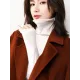 Casual Skinny Long Sleeves Solid Color Heaps Collar Sweater Tops Pullovers Casual Skinny Long Sleeves Solid Color Heaps Collar Sweater Tops Pullovers
