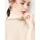 Casual Skinny Long Sleeves Solid Color Heaps Collar Sweater Tops Pullovers Casual Skinny Long Sleeves Solid Color Heaps Collar Sweater Tops Pullovers