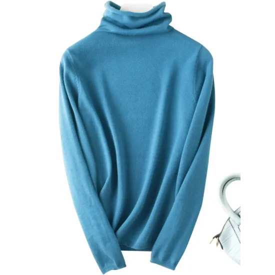 Casual Skinny Long Sleeves Solid Color Heaps Collar Sweater Tops Pullovers Casual Skinny Long Sleeves Solid Color Heaps Collar Sweater Tops Pullovers