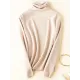 Casual Skinny Long Sleeves Solid Color Heaps Collar Sweater Tops Pullovers Casual Skinny Long Sleeves Solid Color Heaps Collar Sweater Tops Pullovers