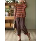 Artistic Retro Loose Long Sleeves Jacquard Round-Neck Sweater Tops Artistic Retro Loose Long Sleeves Jacquard Round-Neck Sweater Tops